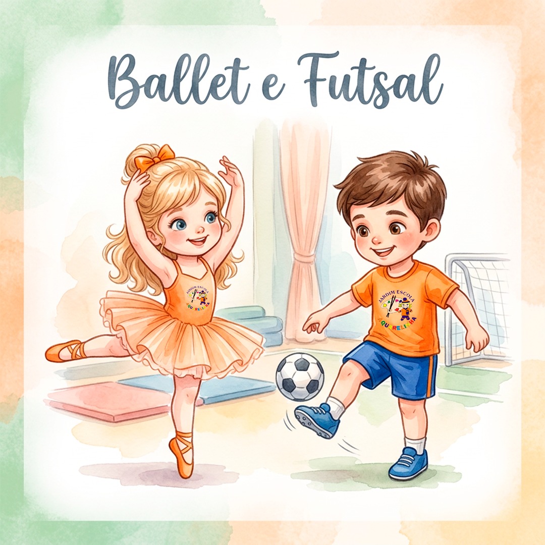 Ballet e Futsal - Colégio Dom Bosco &bull; Aquarelinha